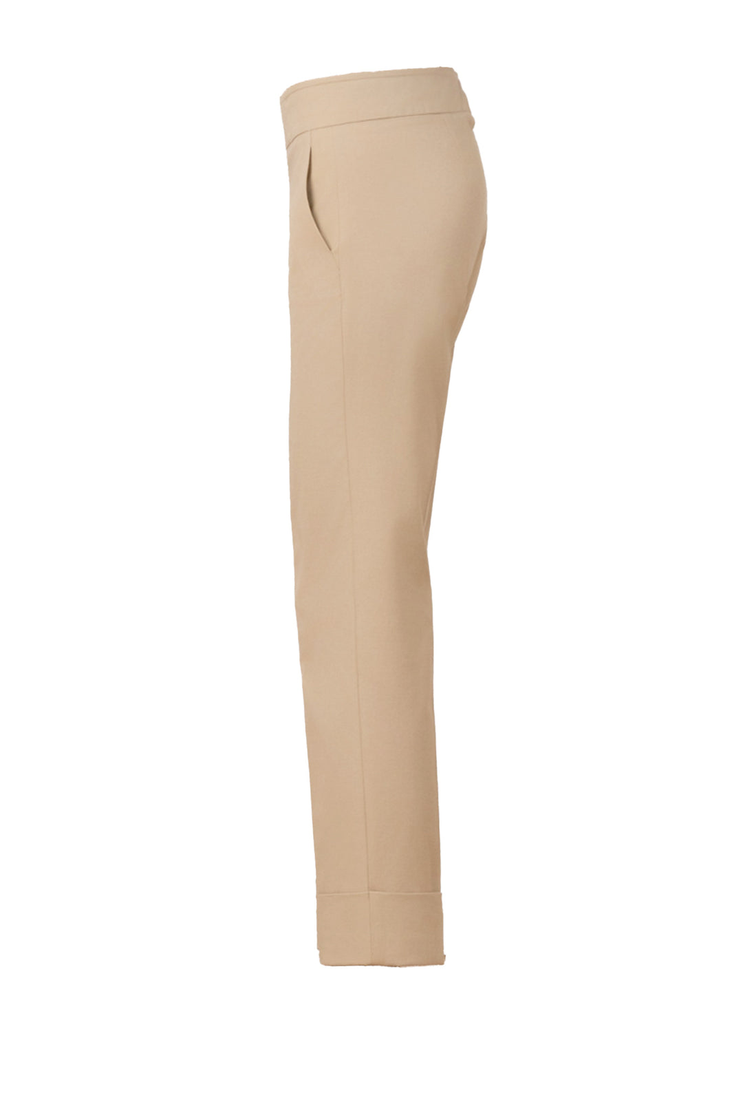 BEN Cotton Stretch Khaki - AVENUE MONTAIGNE 