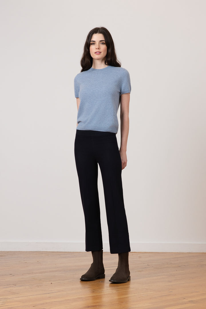 BONNIE Flannel Navy - AVENUE MONTAIGNE 