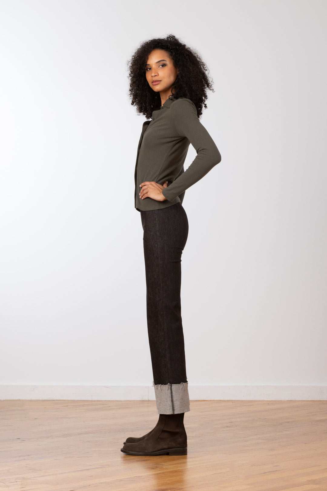 BONNIE Brown Denim