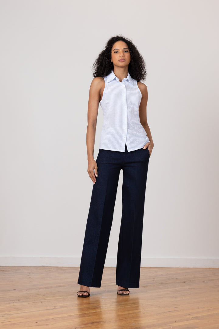 CARLA Dark Denim Summer - AVENUE MONTAIGNE 
