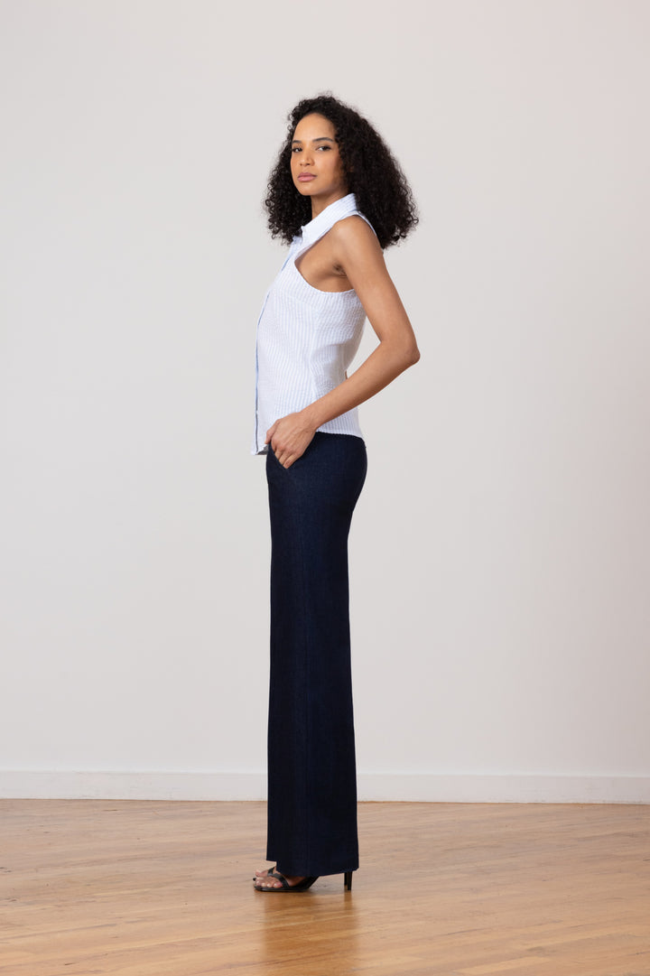 CARLA Dark Denim Summer - AVENUE MONTAIGNE 