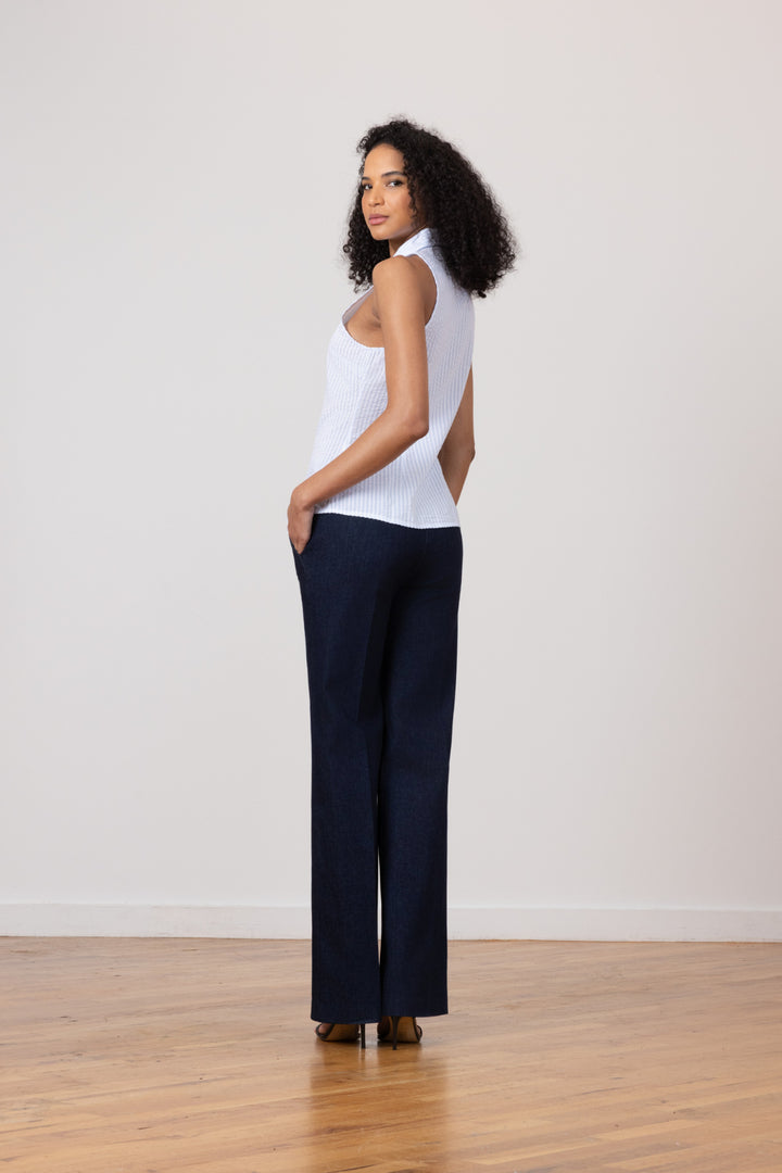 CARLA Dark Denim Summer - AVENUE MONTAIGNE 