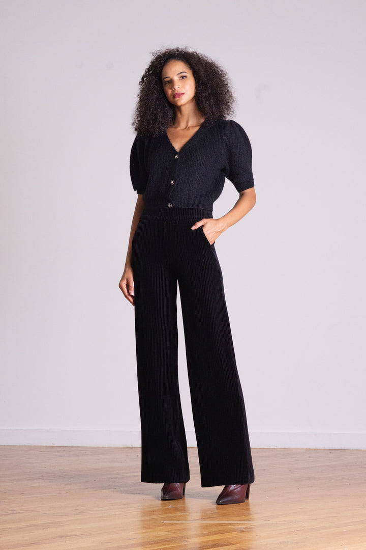 CARLA Corduroy Black