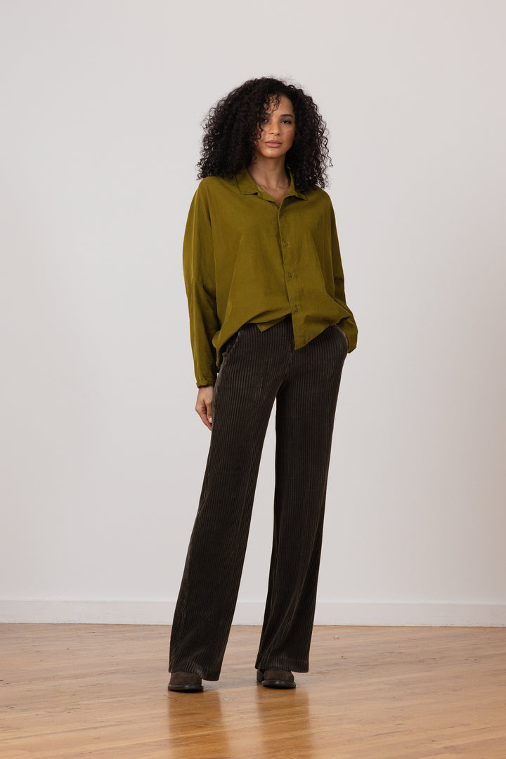CARLA Corduroy Army Green