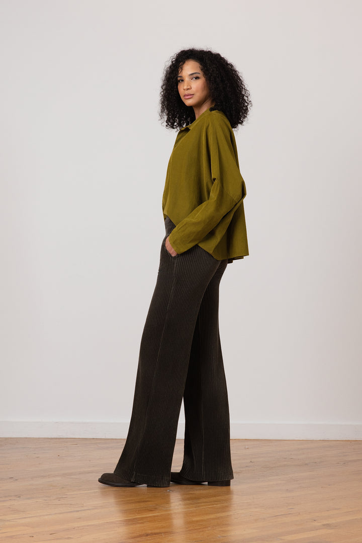 CARLA Corduroy Army Green