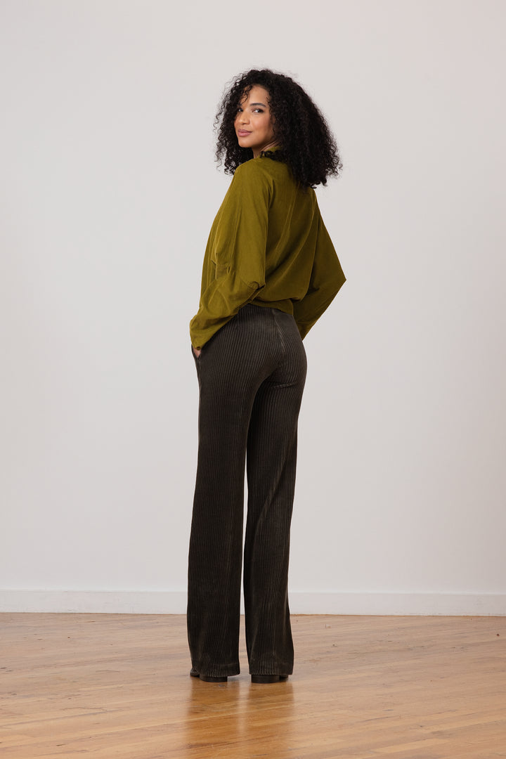 CARLA Corduroy Army Green