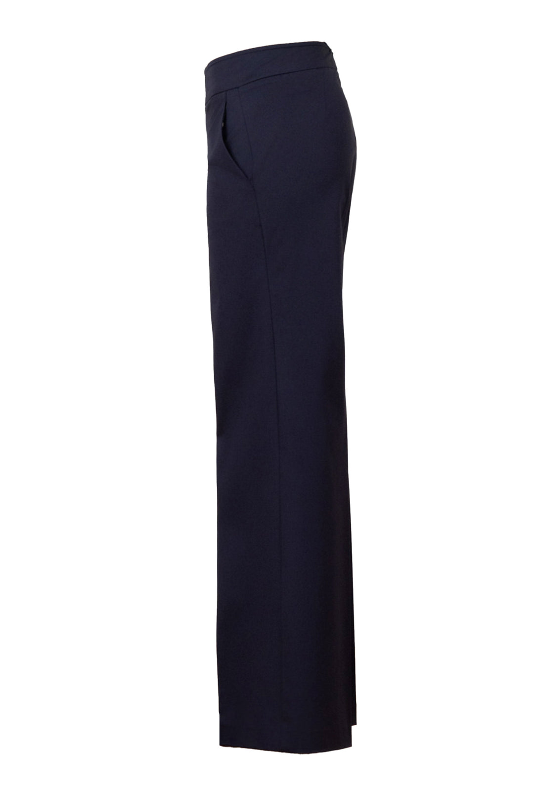 CARLA Cotton Stretch Navy - AVENUE MONTAIGNE 