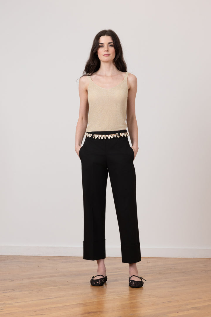 COSMO Cotton Stretch Black - AVENUE MONTAIGNE 