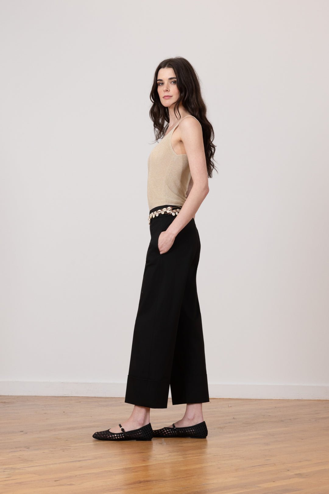 COSMO Cotton Stretch Black - AVENUE MONTAIGNE 