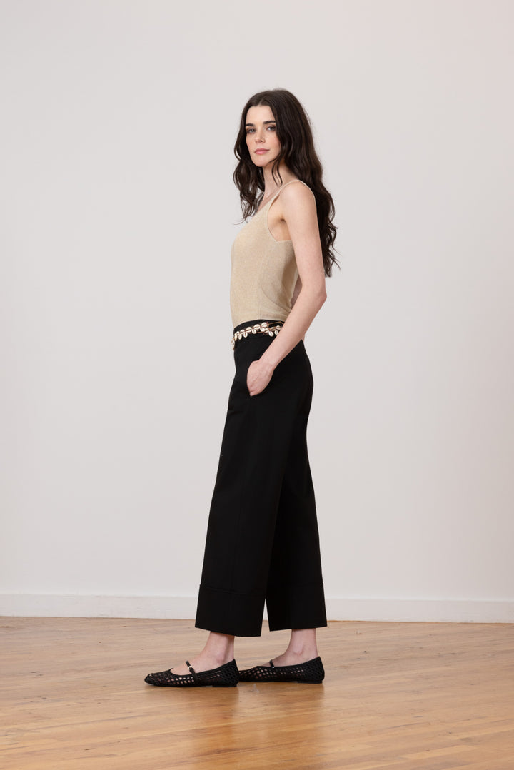 COSMO Cotton Stretch Black - AVENUE MONTAIGNE 