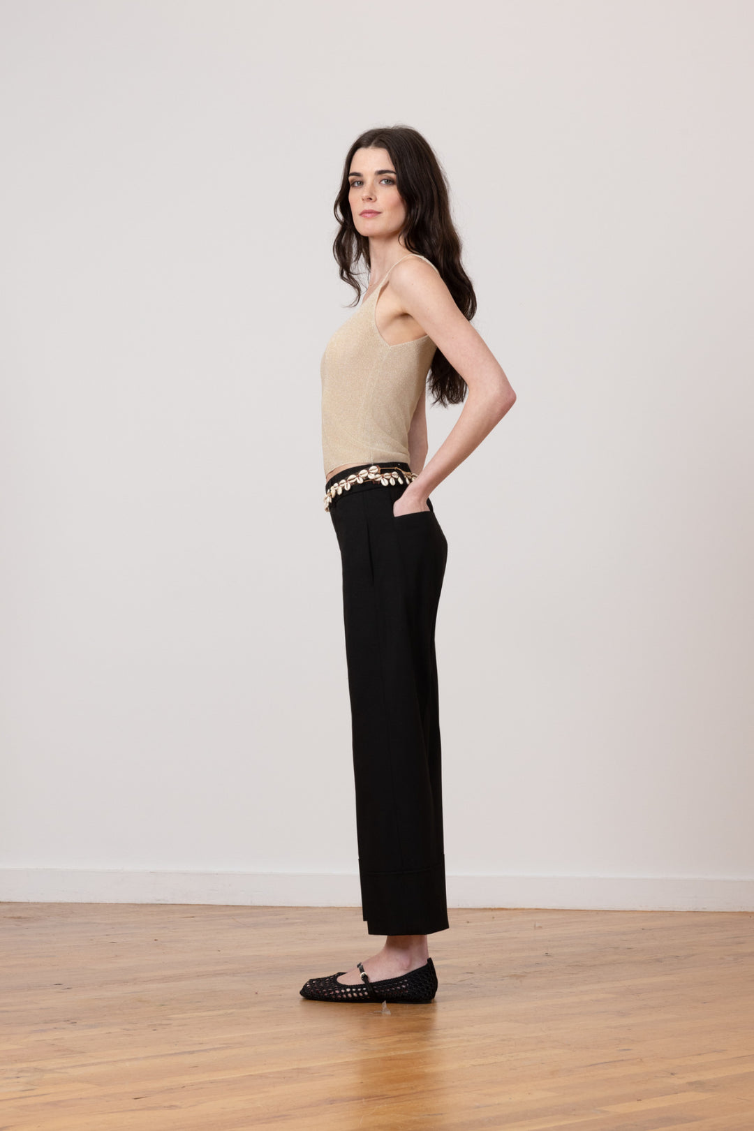 COSMO Cotton Stretch Black - AVENUE MONTAIGNE 