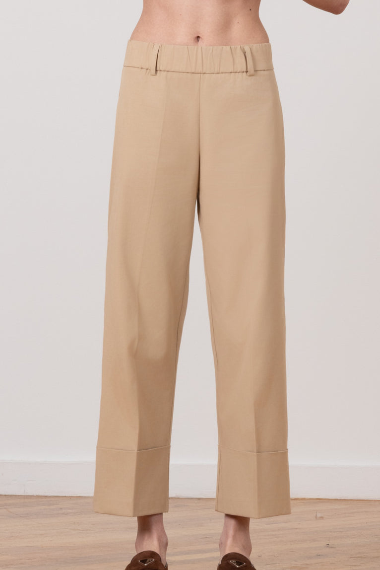 COSMO Cotton Stretch Khaki - AVENUE MONTAIGNE 