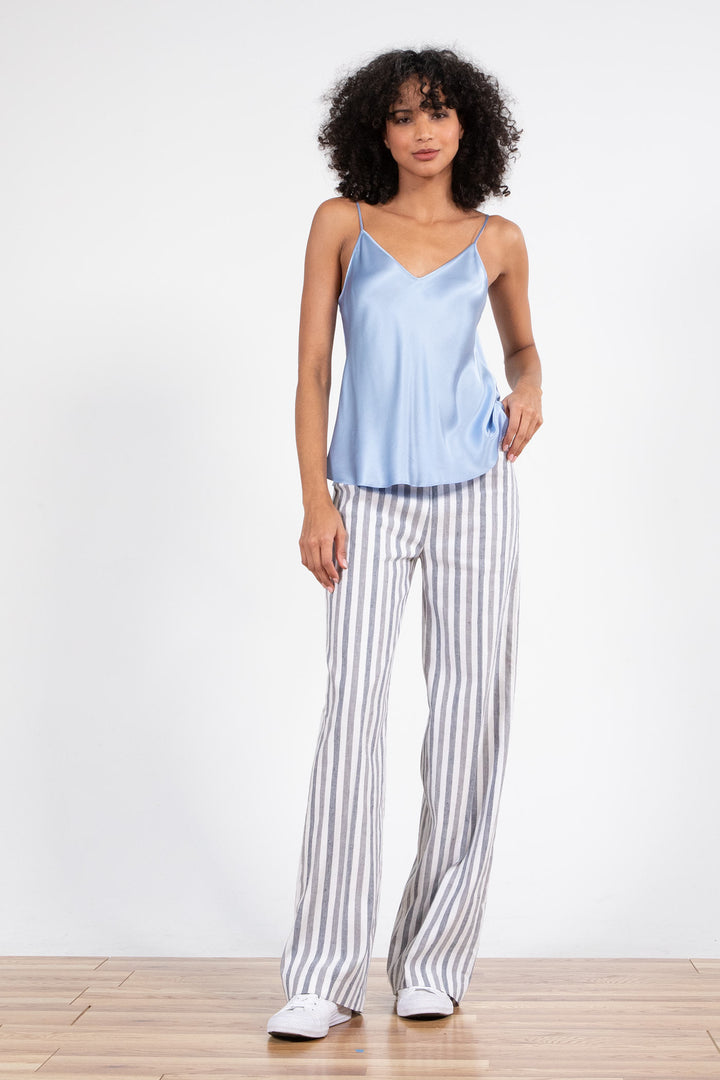 FLAVIA Linen Stripes Coastal