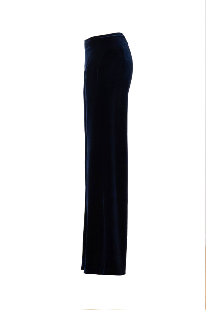 FLAVIA Velvet Navy - AVENUE MONTAIGNE 