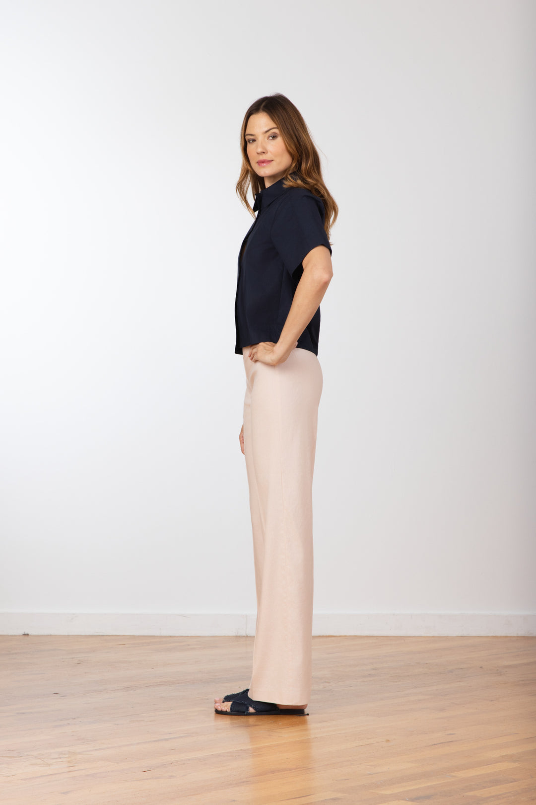 FLAVIA Linen Blush - AVENUE MONTAIGNE 