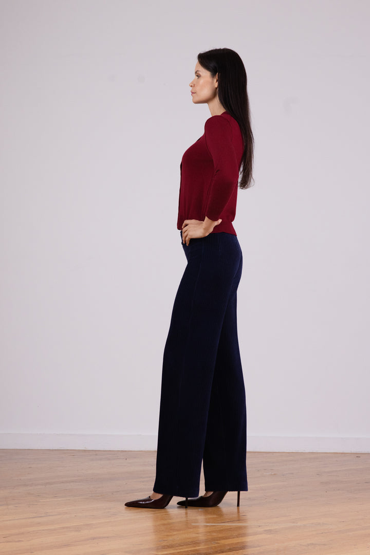 FLAVIA Corduroy Navy