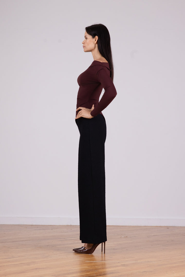 FLAVIA Boucle Black