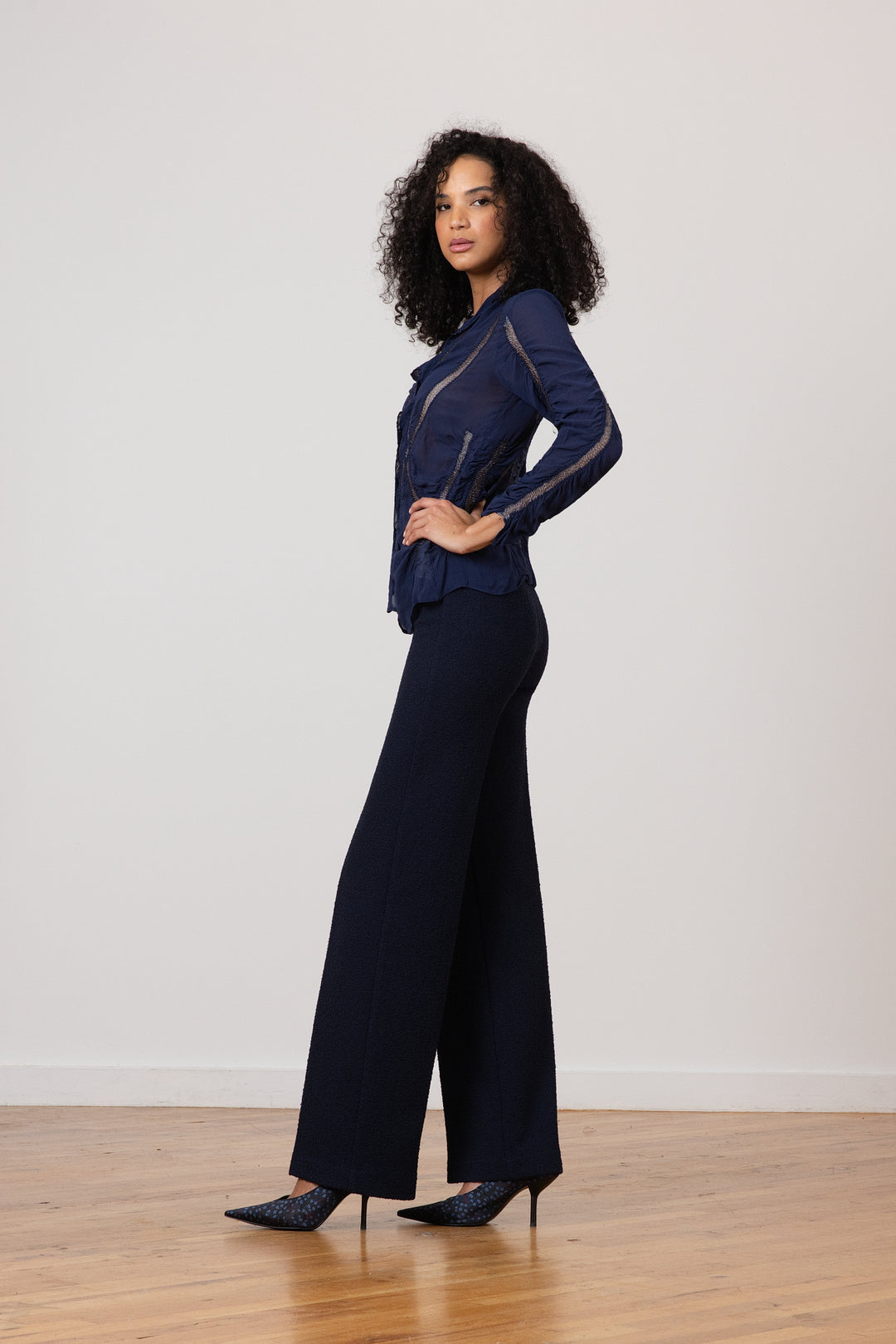 FLAVIA Boucle Navy