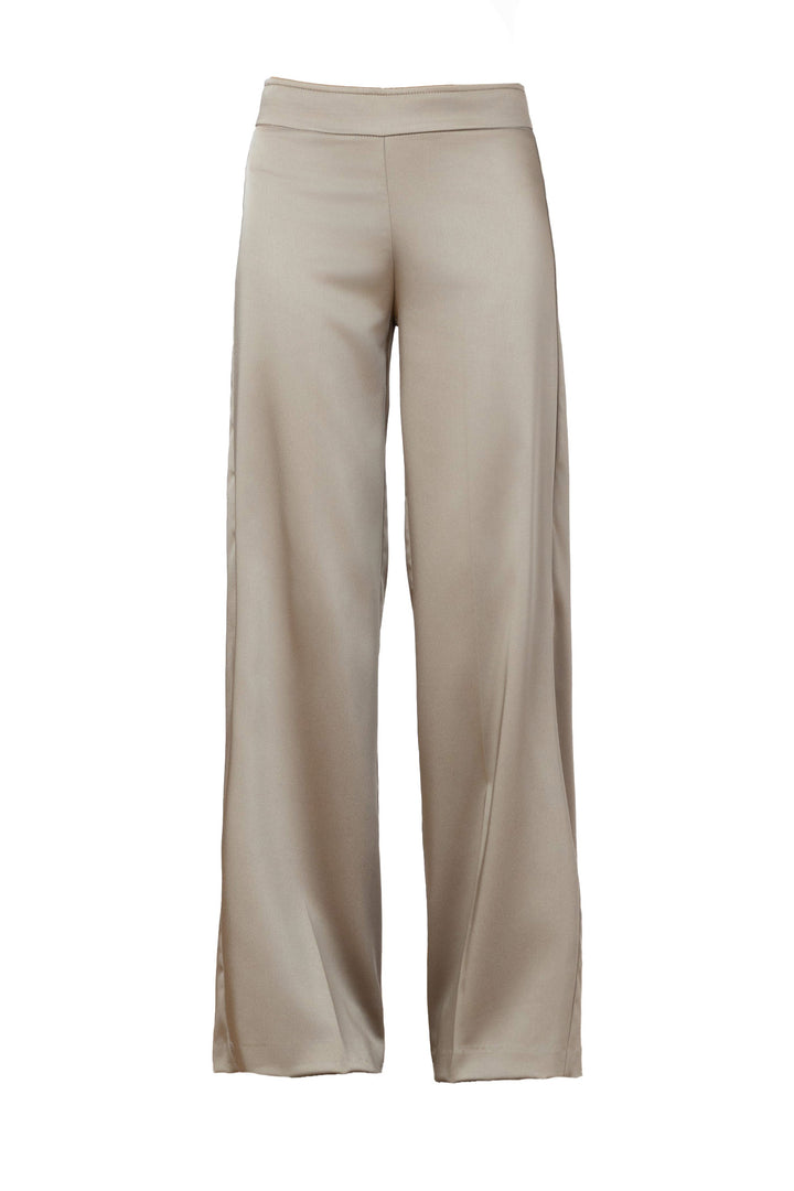 FLAVIA Satin Olive Green