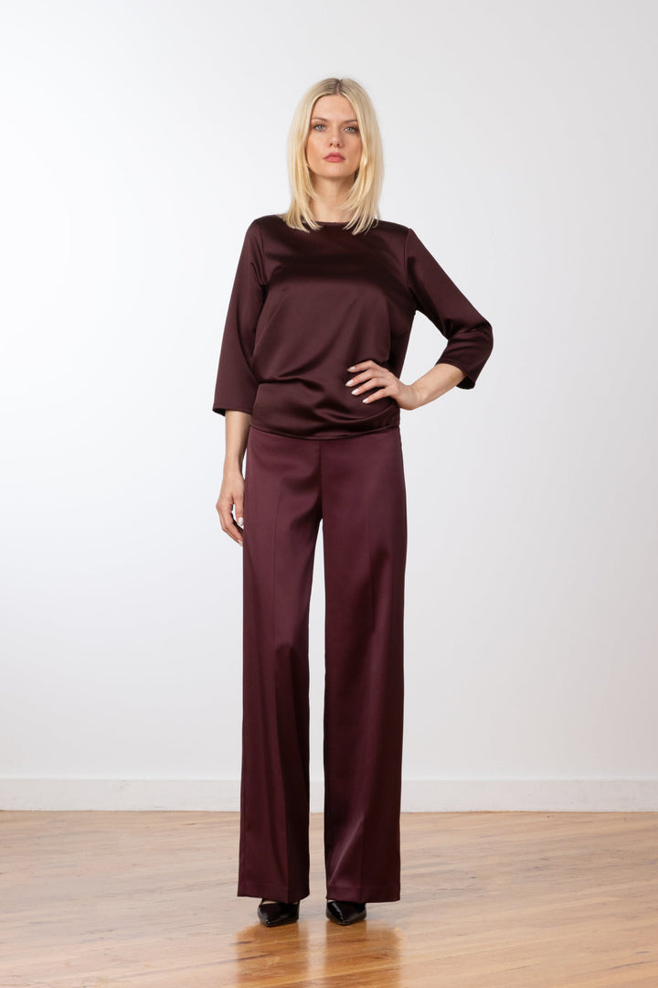FLAVIA Satin Scarlet