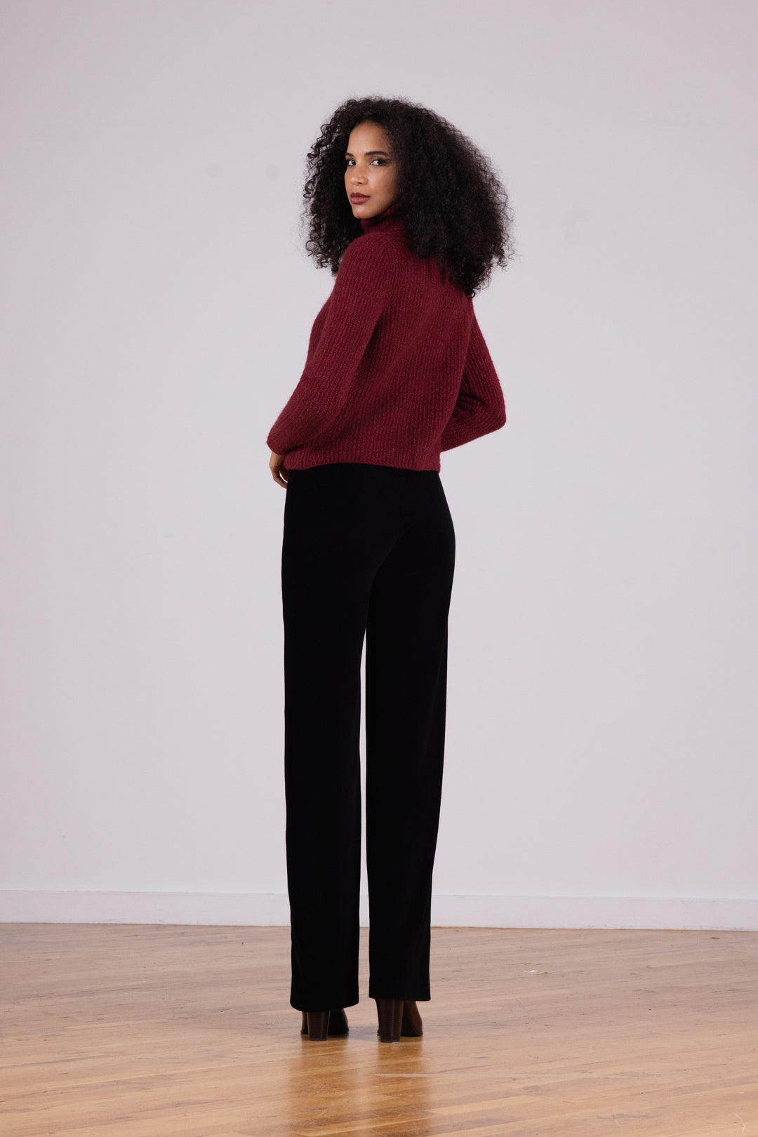 FLAVIA Pre-Washed Corduroy Black