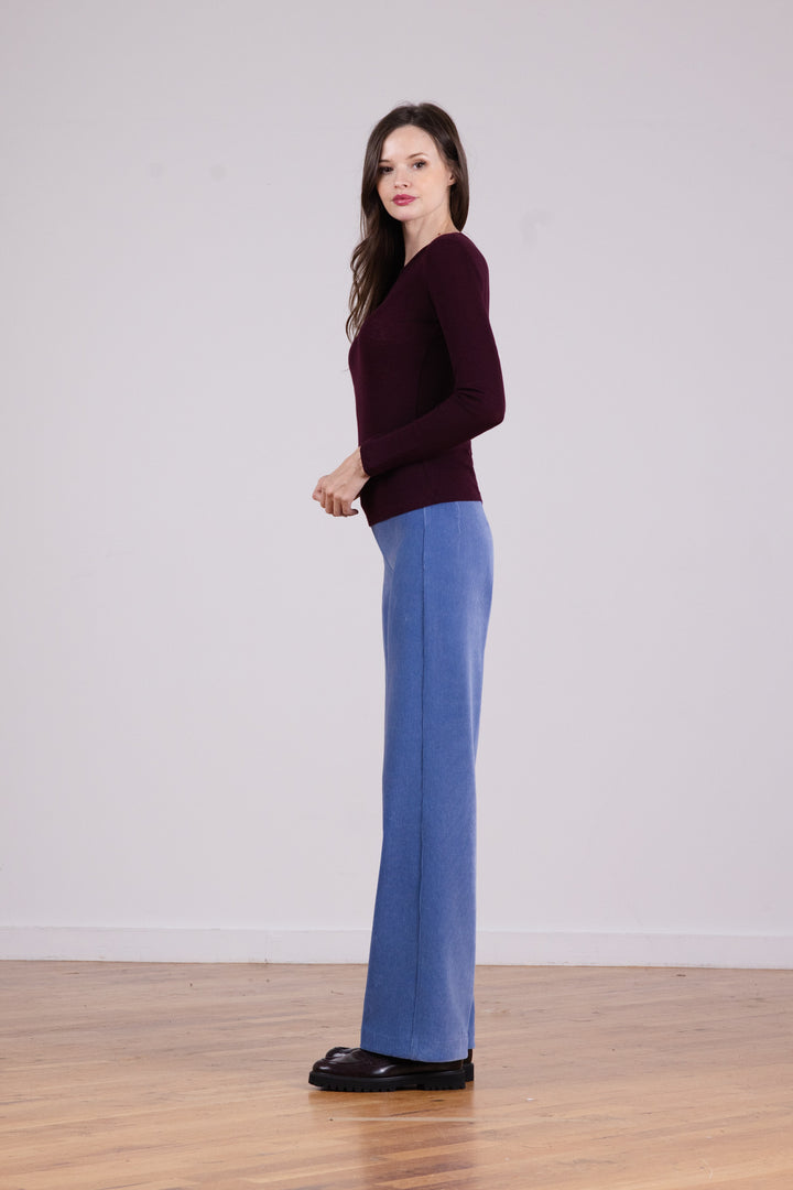 FLAVIA Pre-Washed Corduroy Blueyes