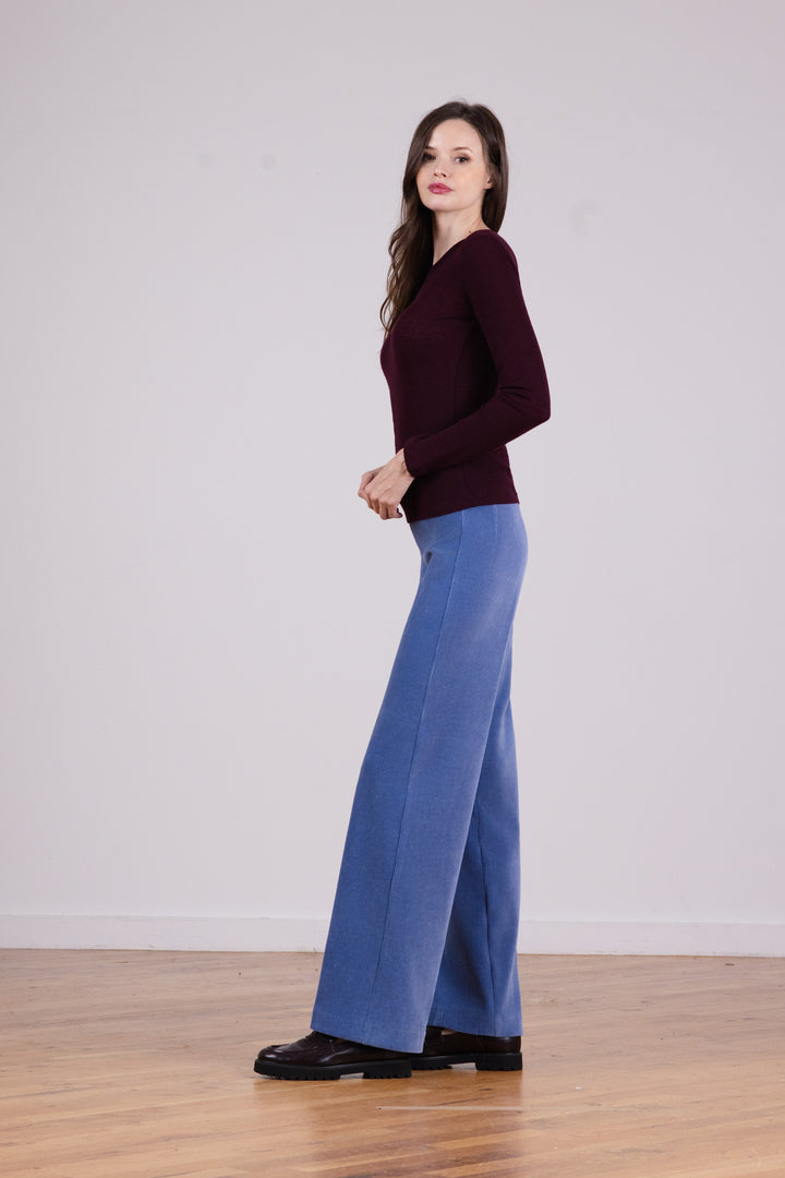 FLAVIA Pre-Washed Corduroy Blueyes