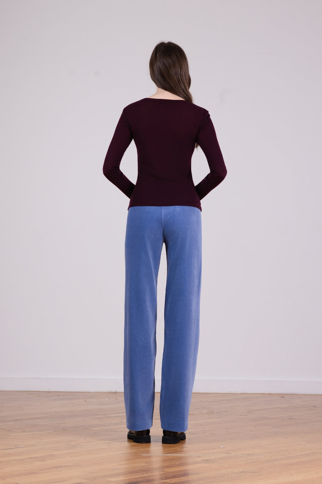 FLAVIA Pre-Washed Corduroy Blueyes