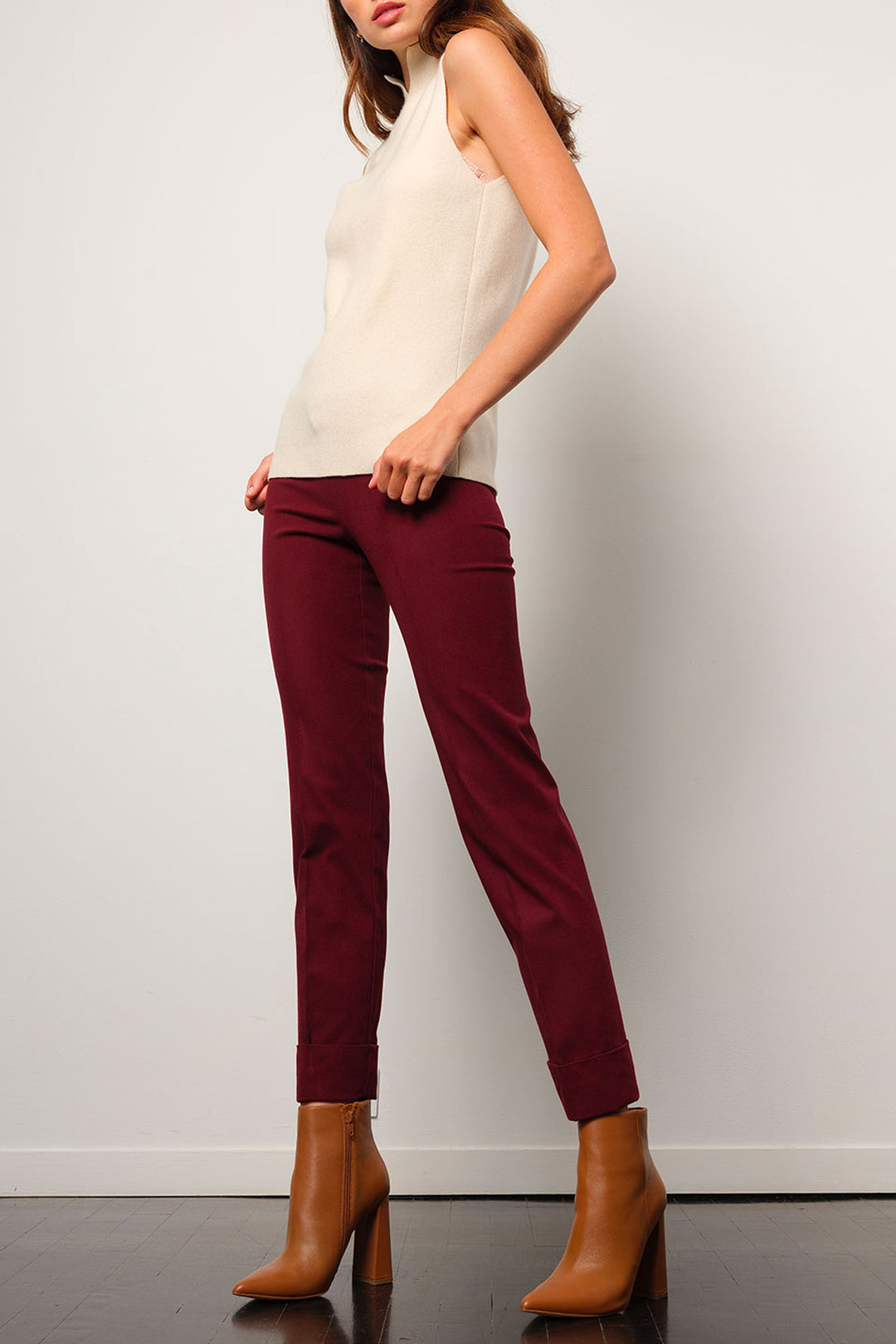 FRANCO Flannel Wine - AVENUE MONTAIGNE 