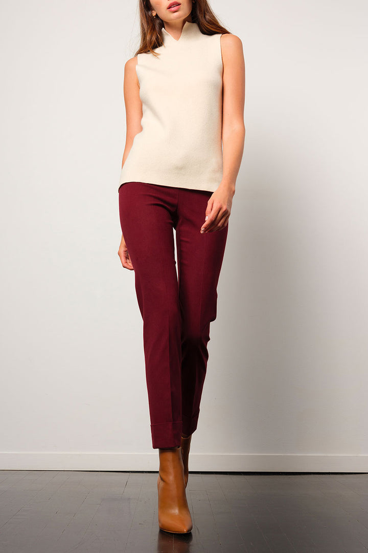 FRANCO Flannel Wine - AVENUE MONTAIGNE 