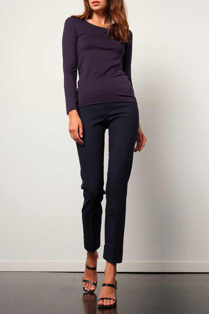 FRANCO Flannel Navy - AVENUE MONTAIGNE 