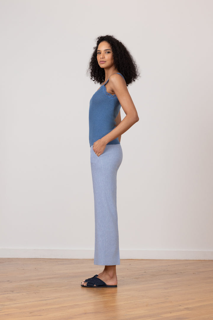 GRACE Linen Chambray - AVENUE MONTAIGNE 