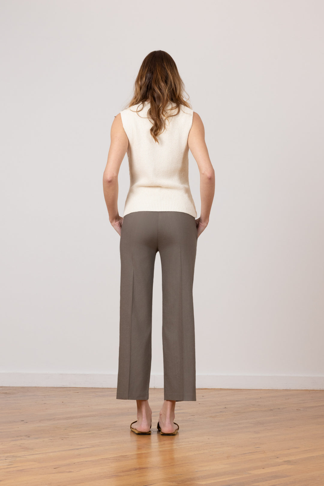 GRACE Linen Moss - AVENUE MONTAIGNE 