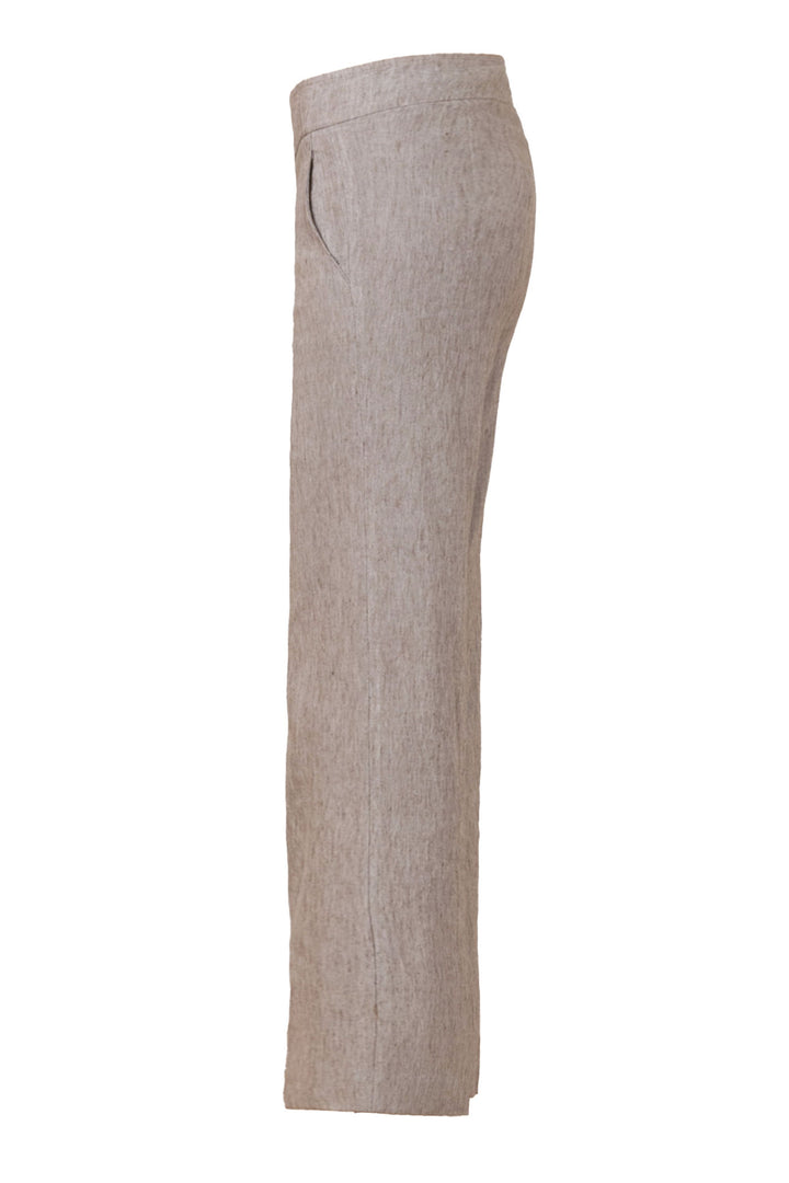 GRACE Linen Denim Mushroom - AVENUE MONTAIGNE 