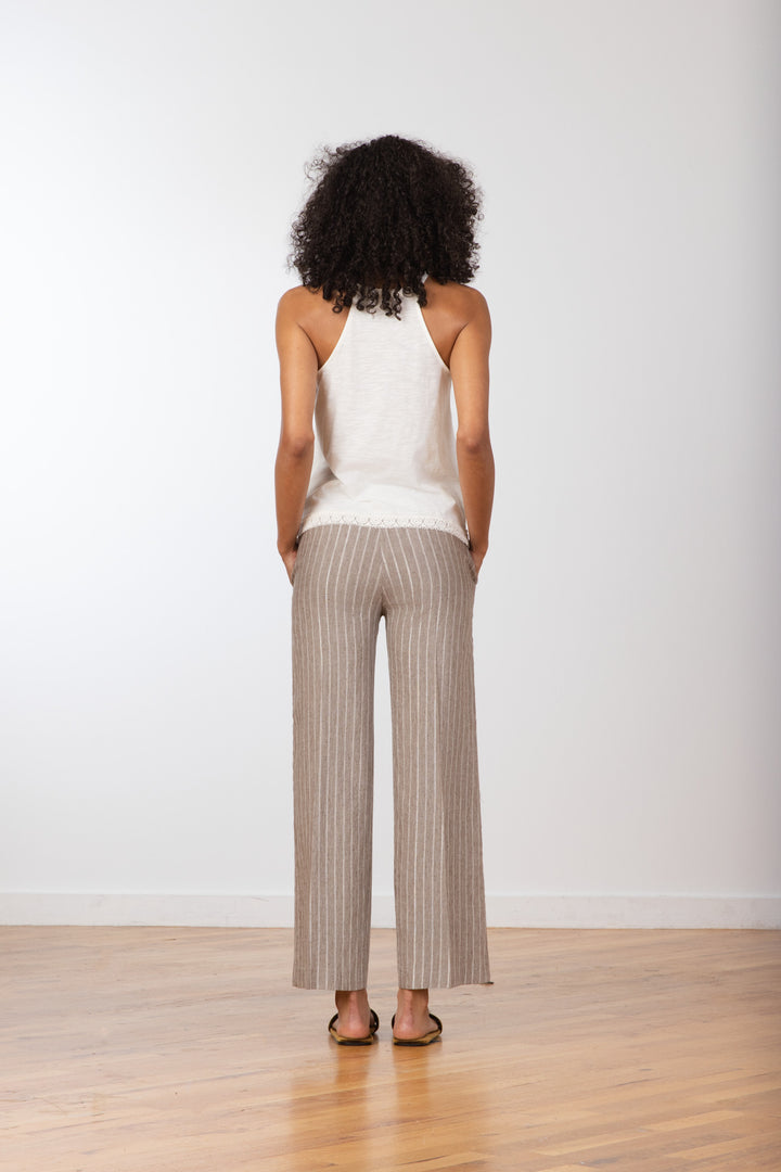 GRACE Linen Solar Mushroom - AVENUE MONTAIGNE 