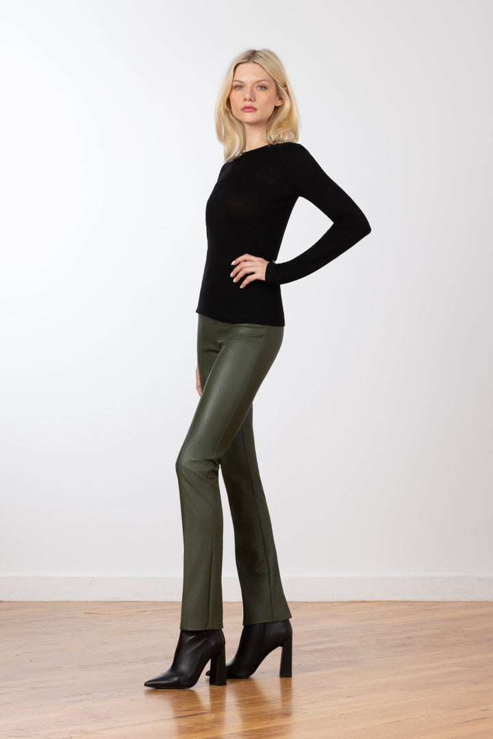 JETSET Pleather Olive Green