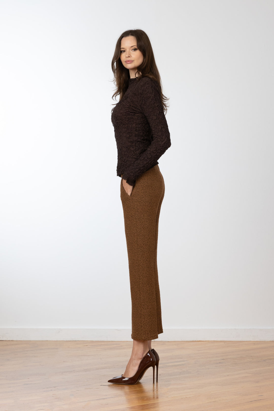 JOAN Boucle Cognac