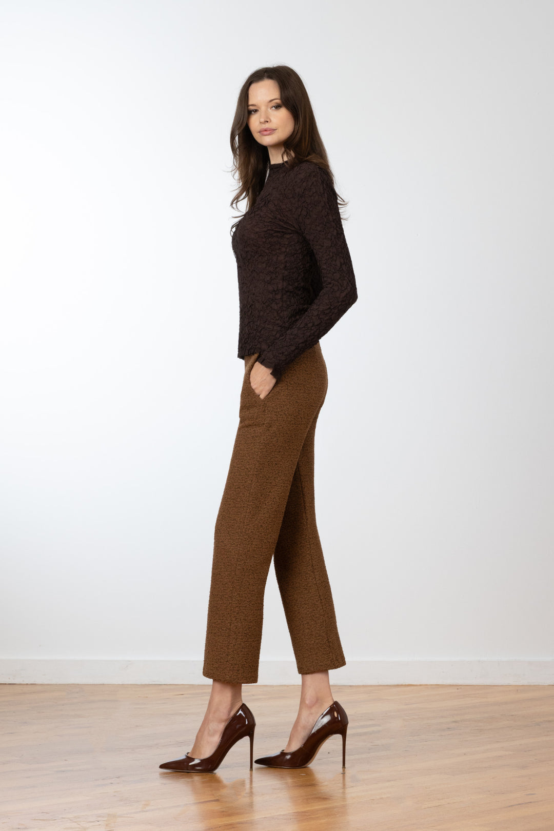 JOAN Boucle Cognac