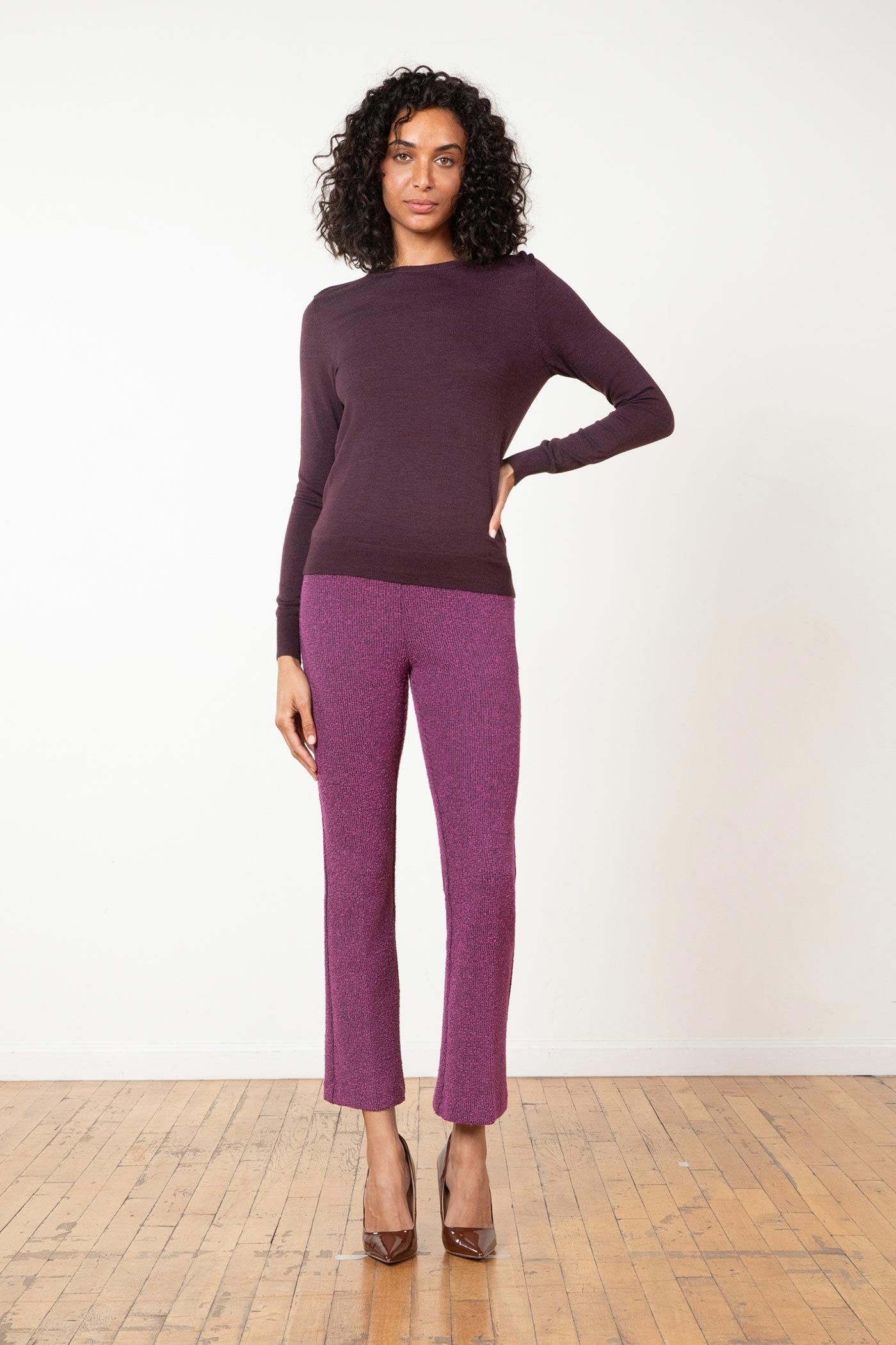 LEO Boucle Lilac