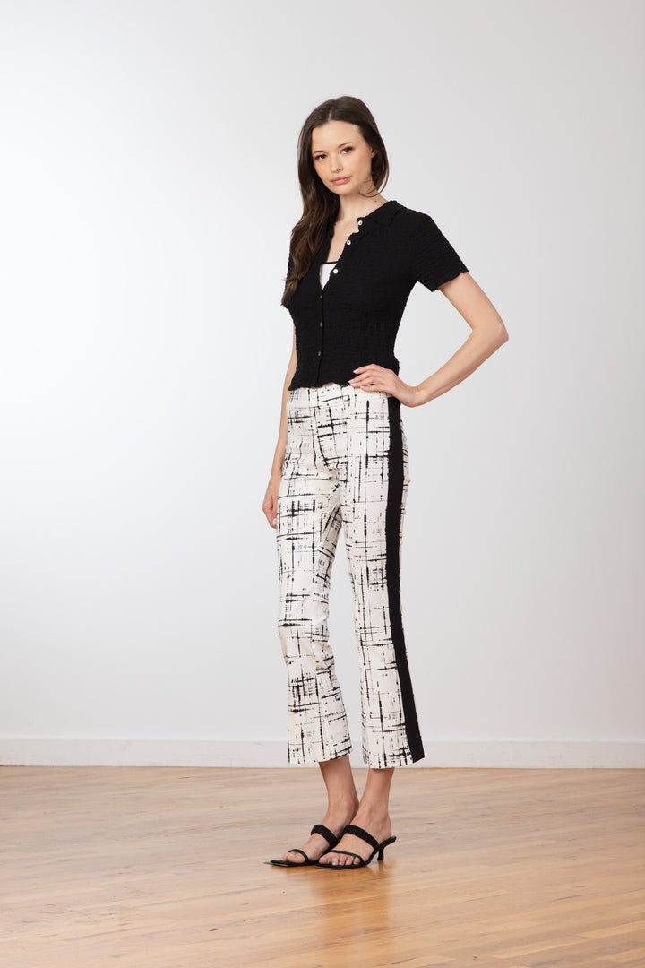 LEO Graffiti White with Band - AVENUE MONTAIGNE 