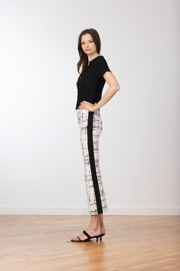 LEO Graffiti White with Band - AVENUE MONTAIGNE 