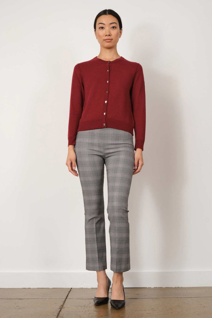 LEO Madras Plaid Grey - AVENUE MONTAIGNE 