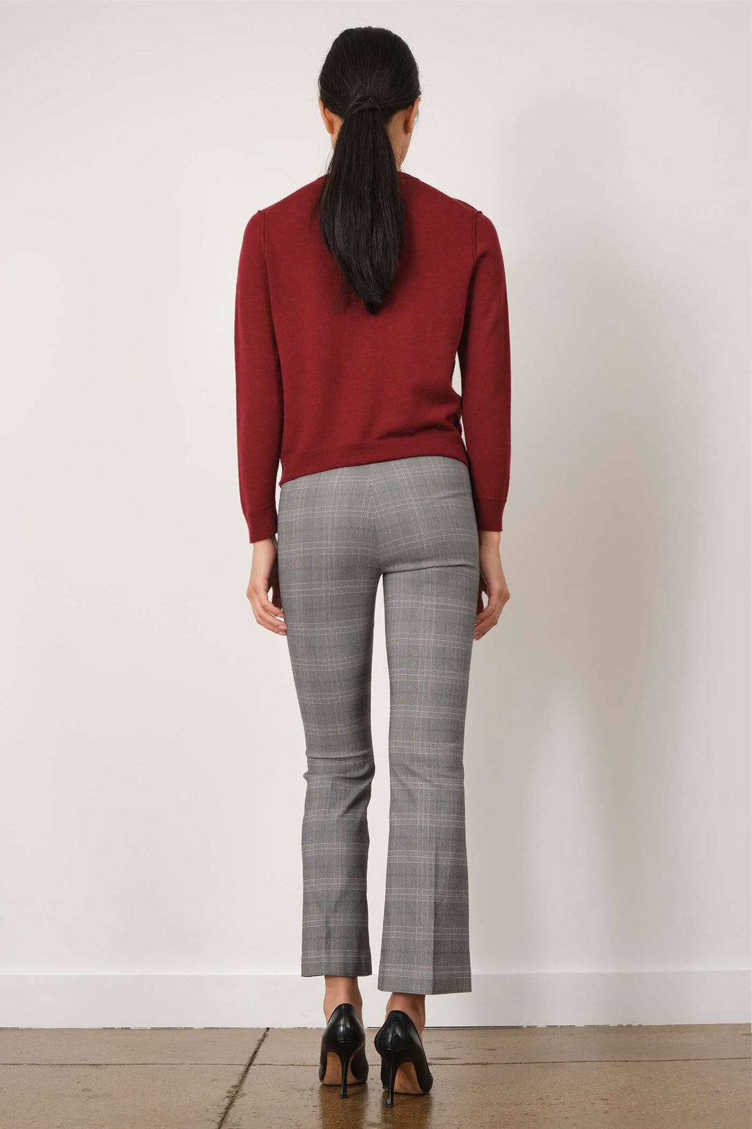 LEO Madras Plaid Grey - AVENUE MONTAIGNE 