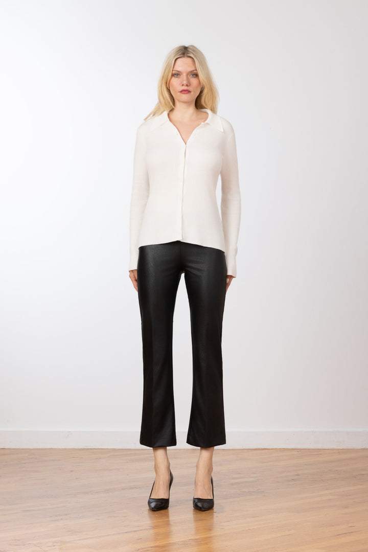LEO Pleather Black