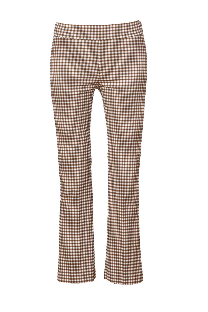 LEO Check Brown - AVENUE MONTAIGNE 