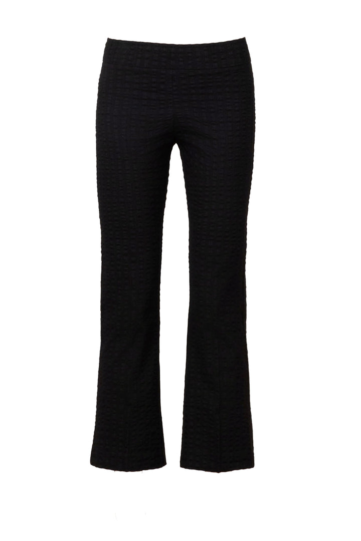 LEO Seersucker Black - AVENUE MONTAIGNE 