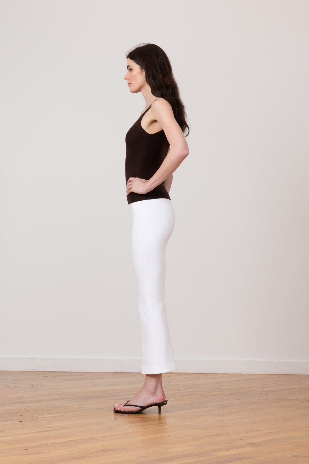 LEO White Denim - AVENUE MONTAIGNE 