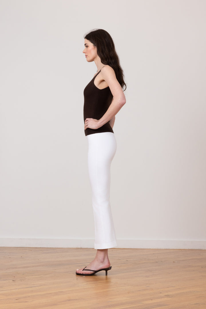 LEO White Denim - AVENUE MONTAIGNE 
