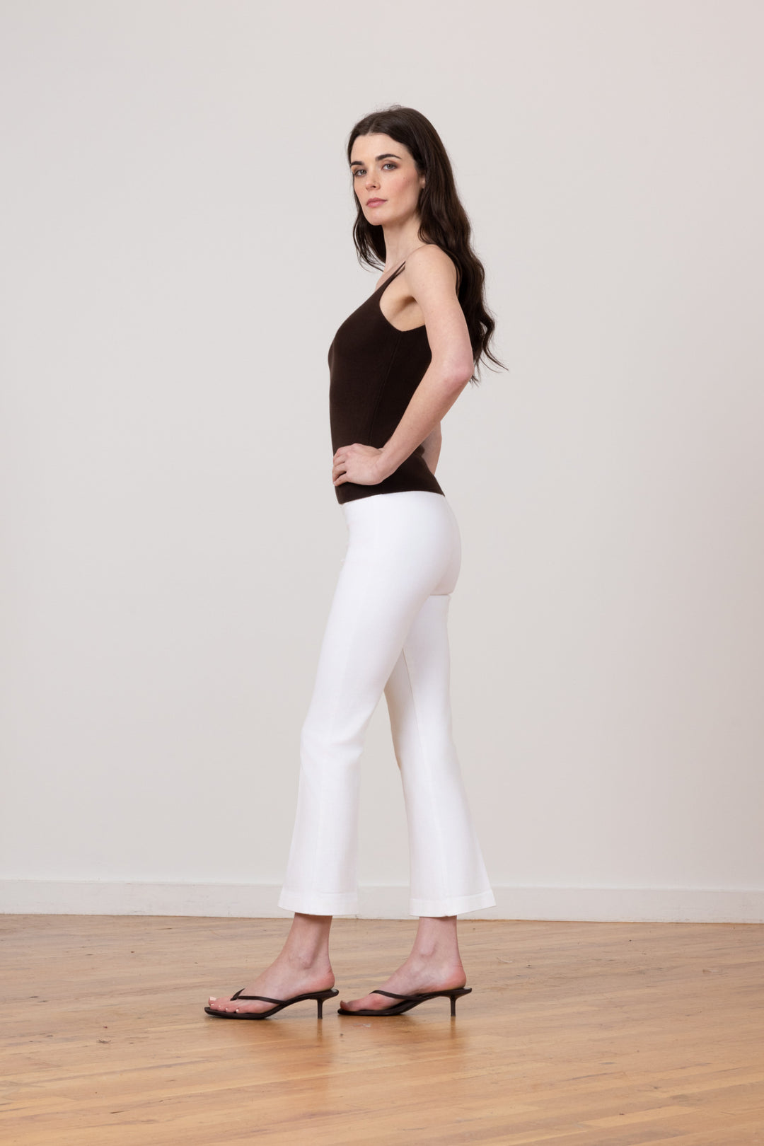 LEO White Denim - AVENUE MONTAIGNE 