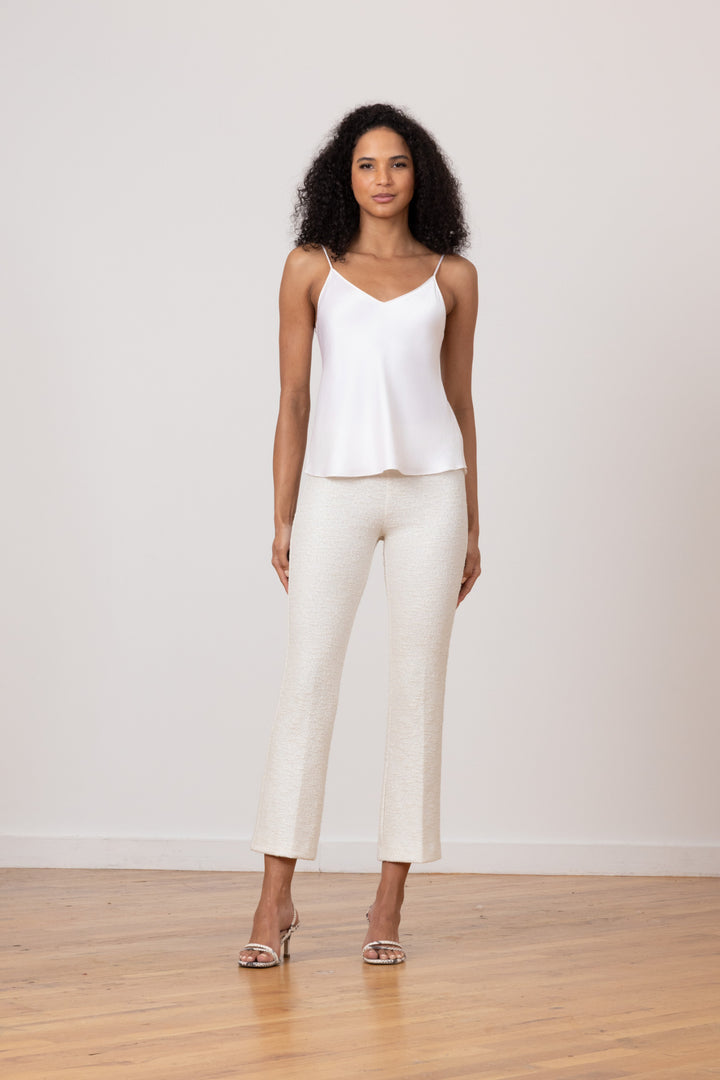 LEO Boucle Silver White - AVENUE MONTAIGNE 